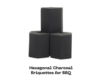 Hexagonal Charcoal Briquettes for BBQ